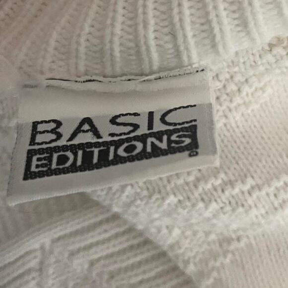 Vintage white sweater size large - Picture 6 of 7